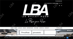 Desktop Screenshot of lebilletauto.com